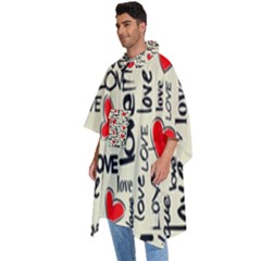 Men s Hooded Rain Ponchos 