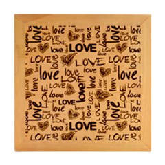 Wood Photo Frame Cube 