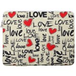 Love Abstract Background Love Textures 17  Vertical Laptop Sleeve Case With Pocket