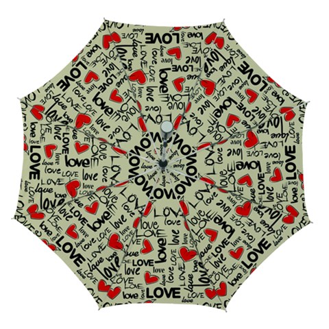 Love Abstract Background Love Textures Automatic Folding Umbrella with Case (Medium) from ArtsNow.com