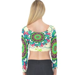 Long Sleeve Crop Top 