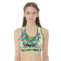 Sports Bra with Border 