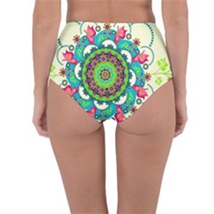 Reversible High-Waist Bikini Bottoms 