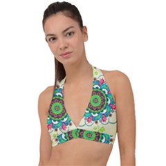 Halter Plunge Bikini Top 