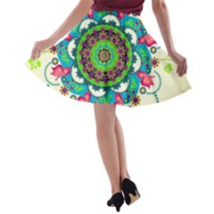 A-line Skater Skirt 