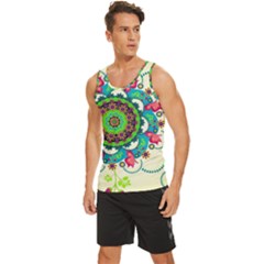 Men s Wide Collar Tank Top 