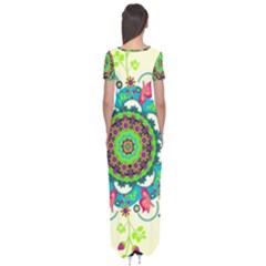 Short Sleeve Maxi Dress 