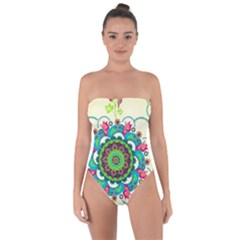 Tie Back One Piece Swimsuit 