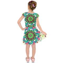 Kids  Short Sleeve Dress 