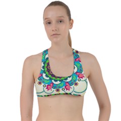 Criss Cross Racerback Sports Bra 