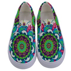 Kids  Canvas Slip Ons 