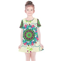 Kids  Simple Cotton Dress 