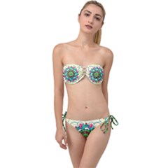 Twist Bandeau Bikini Set 