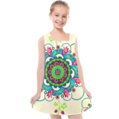 Kids  Cross Back Dress 