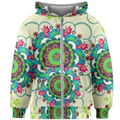 Kids  Zipper Hoodie Without Drawstring 