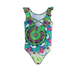 Kids  Frill Swimsuit 