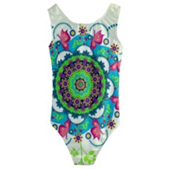 Kids  Cut-Out Back One Piece Swimsuit 