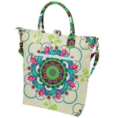 Buckle Top Tote Bag 