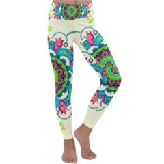 Kids  Lightweight Velour Classic Yoga Leggings 