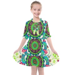 Kids  All Frills Chiffon Dress 