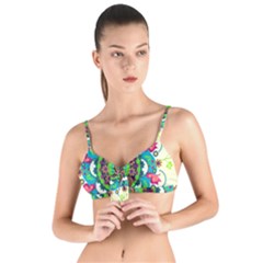 Tie Up Cut Bikini Top 