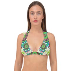 Double Strap Halter Bikini Top 