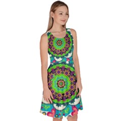 Knee Length Skater Dress With Pockets 