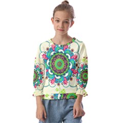 Kids  Cuff Sleeve Top 