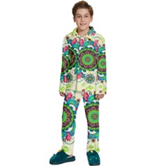 Kids  Long Sleeve Velvet Pajamas Set 