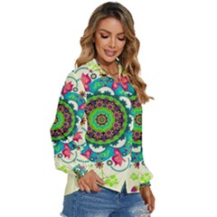 Women s Long Sleeve Button Up Shirt 