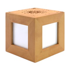 Wood Photo Frame Cube 