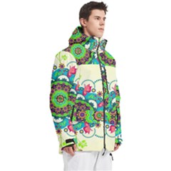 Men s Multi Pockets Zip Ski and Snowboard Waterproof Breathable Jacket 