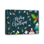 Merry Christmas, Happy New Year, Christmas Seamless Texture Mini Canvas 7  x 5  (Stretched)