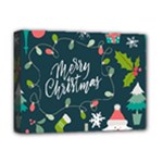 Merry Christmas, Happy New Year, Christmas Seamless Texture Deluxe Canvas 16  x 12  (Stretched) 