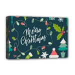 Merry Christmas, Happy New Year, Christmas Seamless Texture Deluxe Canvas 18  x 12  (Stretched)