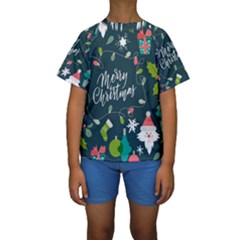 Kids  Short Sleeve Swimwear 