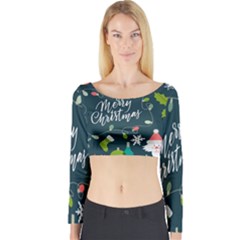 Long Sleeve Crop Top 