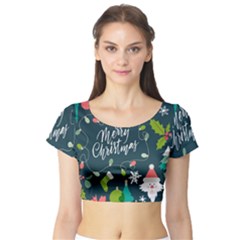 Short Sleeve Crop Top 