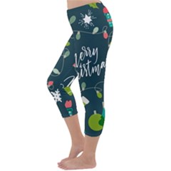 Capri Winter Leggings  Back