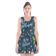 Scoop Neck Skater Dress 