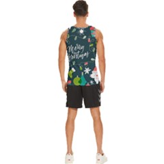 Men s Wide Collar Tank Top 