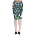 Midi Wrap Pencil Skirt 