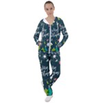 Merry Christmas, Happy New Year, Christmas Seamless Texture Women s Tracksuit