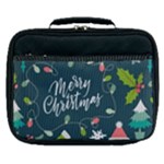 Merry Christmas, Happy New Year, Christmas Seamless Texture Lunch Bag