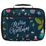 Merry Christmas, Happy New Year, Christmas Seamless Texture Full Print Lunch Bag