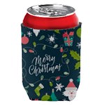 Merry Christmas, Happy New Year, Christmas Seamless Texture Can Holder