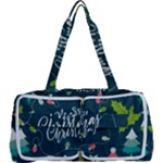 Merry Christmas, Happy New Year, Christmas Seamless Texture Multi Function Bag