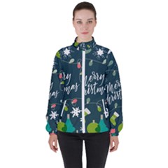 Women s High Neck Windbreaker 