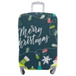 Merry Christmas, Happy New Year, Christmas Seamless Texture Luggage Cover (Medium)