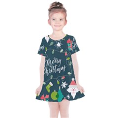 Kids  Simple Cotton Dress 